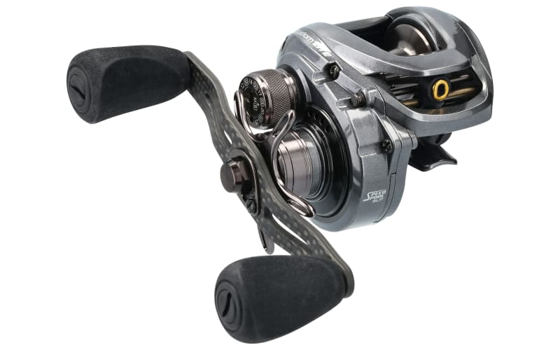 amazon.com slp lews-baitcasting-reel lews baitcasting reels combo amazon.com Lew's MACH Jacked Baitcast Reel and Fishing Rod Combo, 6-Foot 10-Inch 1-Piece Medium Power Fast Action HM50 Graphite Rod, 7.5:1 Gear Ratio, Tanso Tech Frame, Right-Hand Retrieve, Charcoal/Black/Red : Sports With a 10 Lews Mach Crush SLP SS