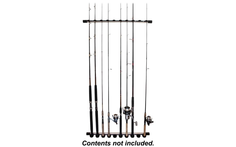 Rush Creek Creations All-Weather Fishing Rod Holder for Wall