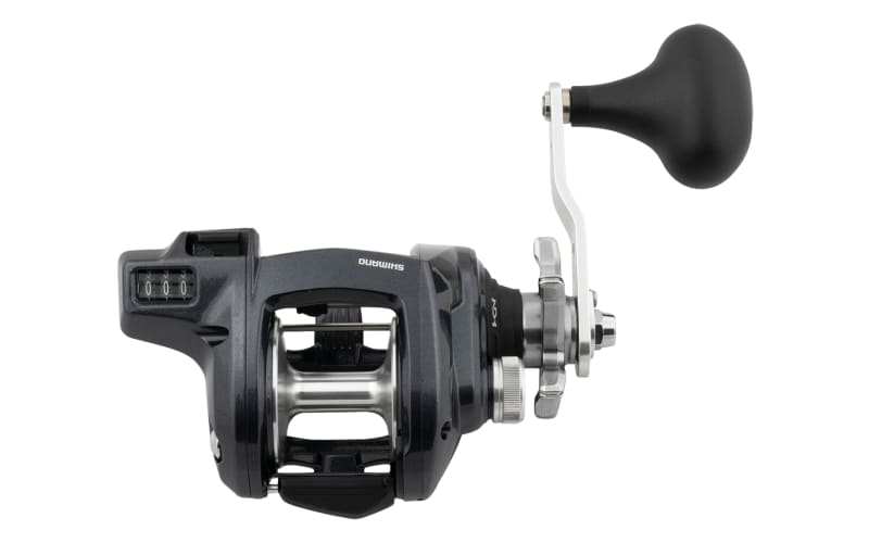 SHIMANO 電動リール 400C Tankennmaru System Shimano Tekota 400HGLCA 6.6:1 Line Counter Casting Reel