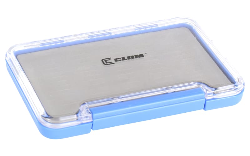 clam ice fishing jig box Super Slim The medium holds 146 jigs Clam Jig Box - Large