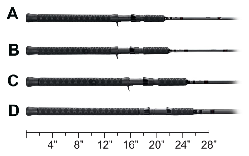 Bass Pro Shops CatMaxx Casting Rod - 7'6 - Medium Heavy - Moderate Fast - 1 Piece - B