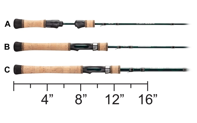 Fenwick Eagle Trout & Panfish Spinning Rod Travel 6'6 Light 3 Piece |  EGLT66L-MFS-3