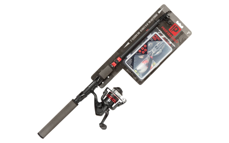Profishiency Telescoping Micro Spinning Combo with Pocket Tackle Box | Bass  Pro Shops