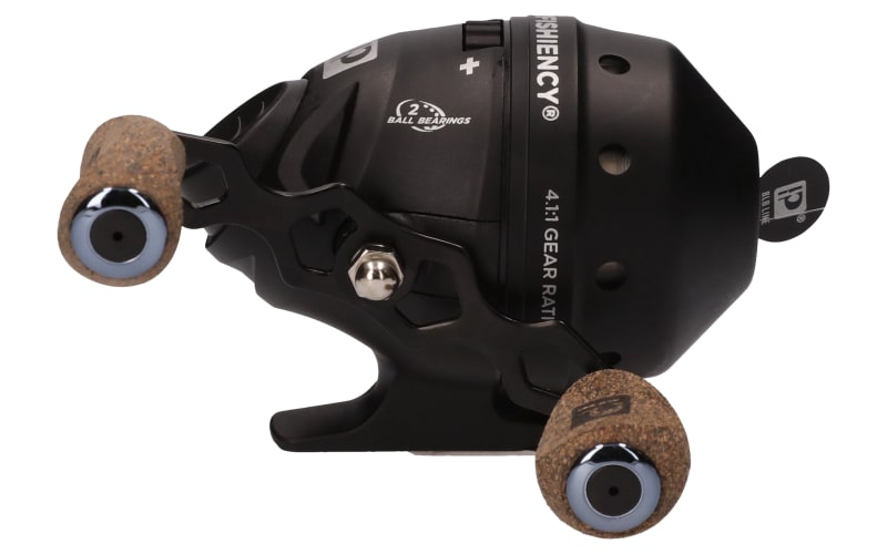 ProFISHiency 2-for-1 Standard and Micro Spincast Fishing Reels, Black