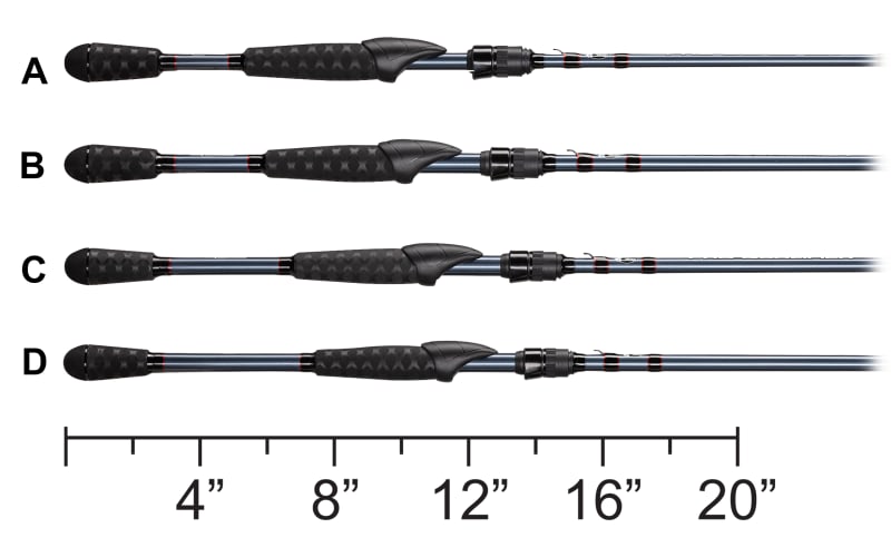 Bass Pro Shops Pro Qualifier Spinning Rod - 7' - Medium Heavy - 2 Pieces - C