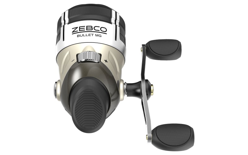 Spinning Fishing Reel, Zebco 33 Right Or Left Handed Metal Fishing Spincast  Reel 