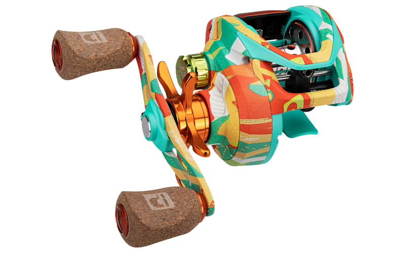baitcaster combo krazy ProFISHiency Baitcast 7' 3-ROW  99 Strikes Fishing Co 1 gear ratio delivers effective speed and torque. ProFISHiency Krazy Baitcast Combo