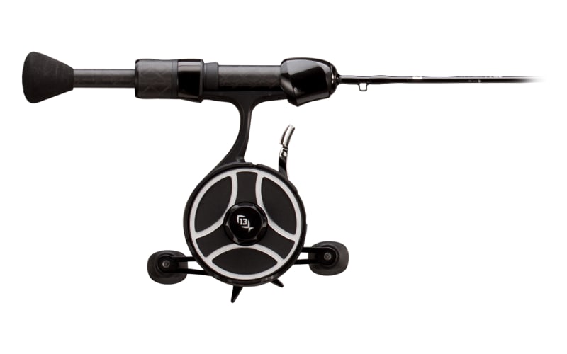 13 fishing ghost ice reel FreeFall  Three Rivers Tackle speed control 13 FISHING BLACK BETTY FREE