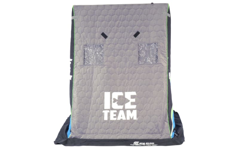 Clam Ice Team Nanook XT Thermal Ice Shelter-Blue