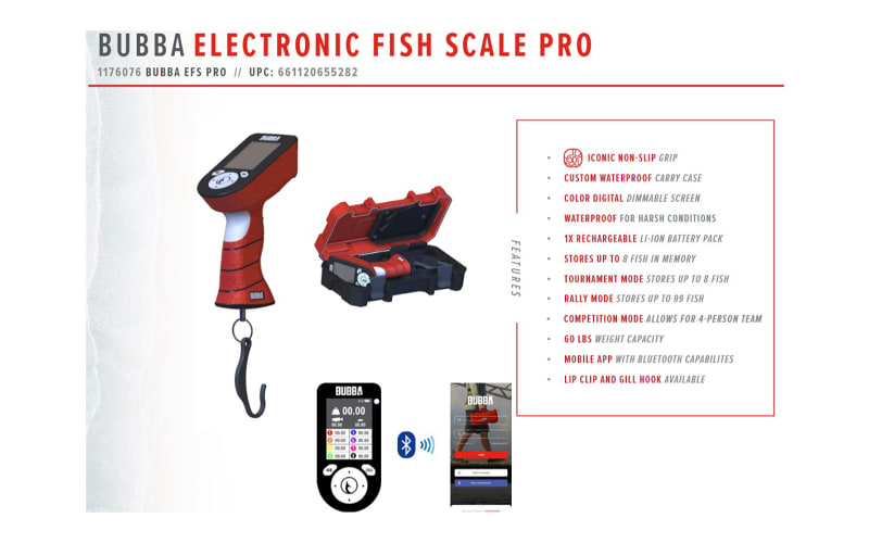 Bass Pro Shops 50-pound Fishing Scale with Built in Tape Measure.