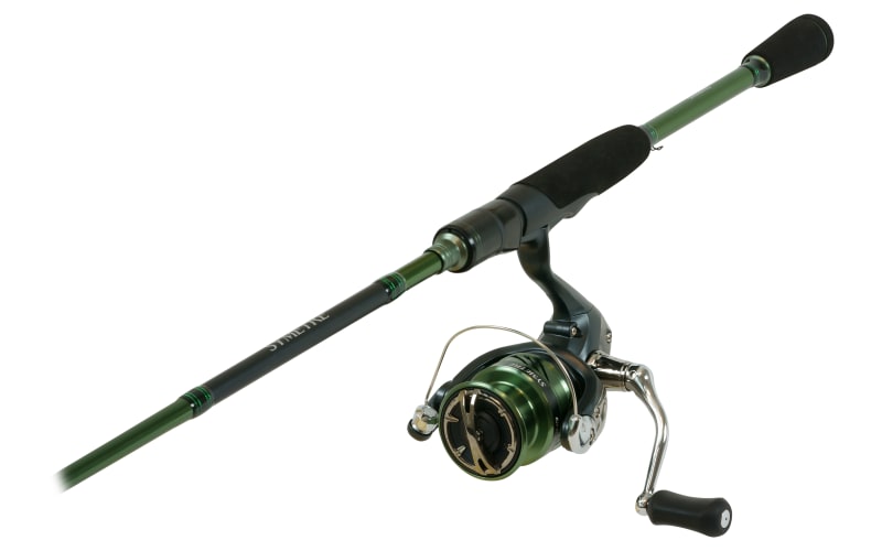 Shimano NEXAVE SPINNING COMBO, Freshwater, Combo, Spinning, 6'6, Medium, 2  p