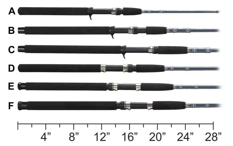 Bass Pro Shops Depthmaster Line Counter 2-Pick Combo - 20 - Left - 12' - Med - 5:1:1
