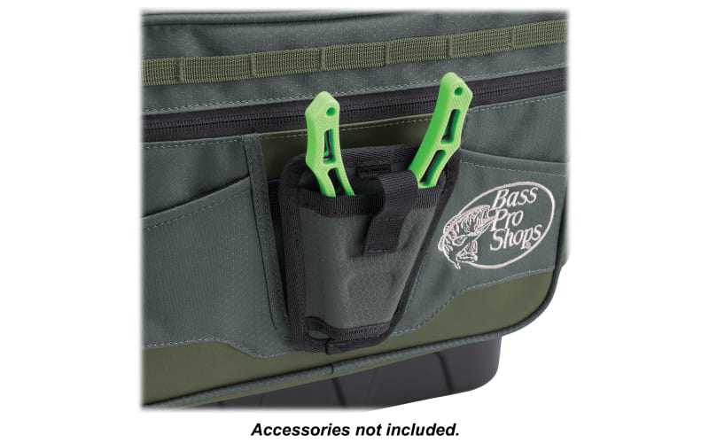 Green Camo Vest - Green Accessories (Large Tacklebox)