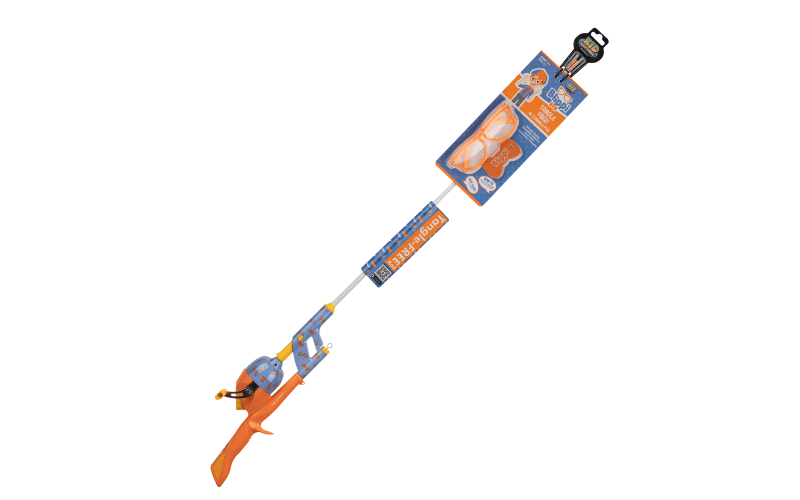 blippi fishing pole Kid Casters Blippi Tangle-FREE Spincast Combo