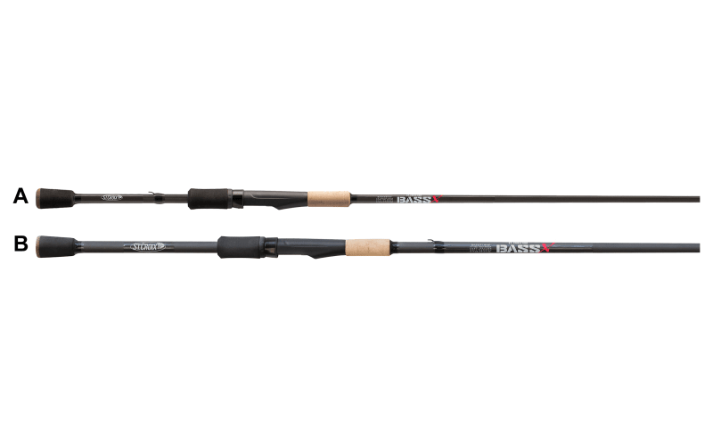 St. Croix Bass X Spinning Rod | 6’8″ | BAS68MXF | Raxfin