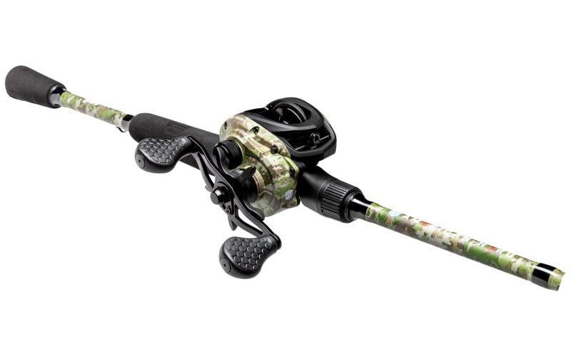 Lew's American Hero Camo Baitcast Combo 7'0 Medium Heavy Left Hand