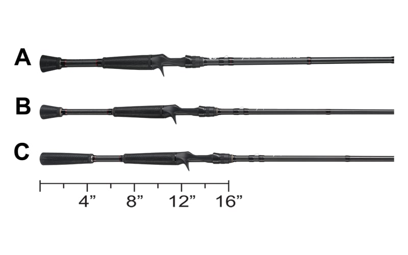 Bass Pro Shops Johnny Morris CarbonLite Technique Casting Rod - 7'9 - Heavy - Moderate - Glide Bait