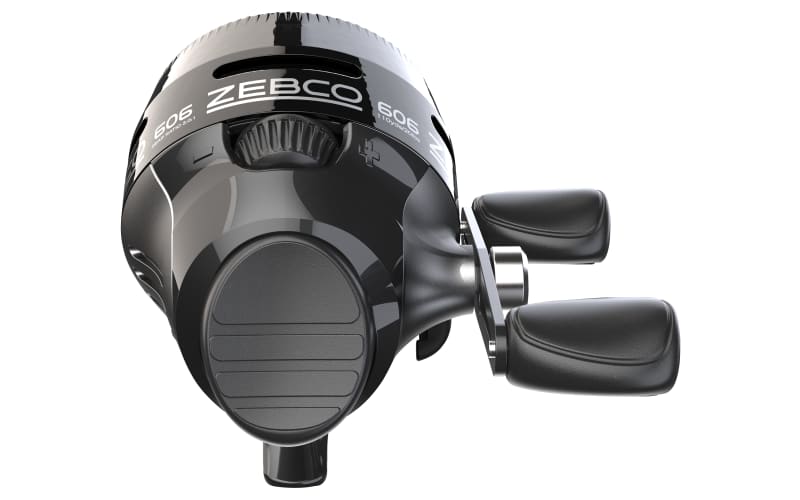  Zebco 606 Spincast Fishing Reel, Size 60 Reel, Right-Hand  Retrieve, Pre-Spooled with 20-Pound Zebco Fishing Line and No-Tangle  Design, Quickset Anti-Reverse and Dial-Adjustable Drag, Black : Sports &  Outdoors