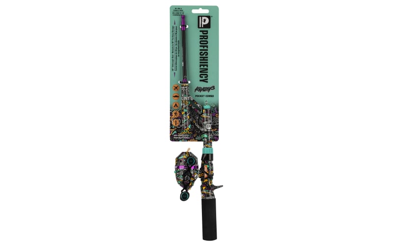 ProFISHiency Krazy 3 Pocket Spincast Combo | Cabela's