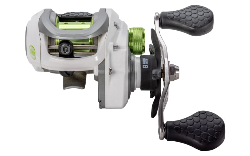 bass pro lew's mach baitcast reel 1 and Fishing Rod Combo, 7-Foot 1-Piece IM7 Graphite Rod, Medium Power Fast Action, 7.5:1 Gear Ratio, Right-Hand Retrieve : Sports & Outdoors Build to last with strong Team Lew's Pro SP Baitcast