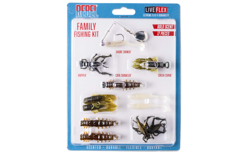bass pond fishing lures kit PLUSINNO 102Pcs  Plusinno Neko Rig Kit and Bait bag Bass Pro Shops 70-Piece Best