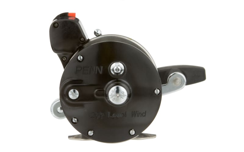 Penn 209LC General Purpose Level Wind Conventional Reels, Black
