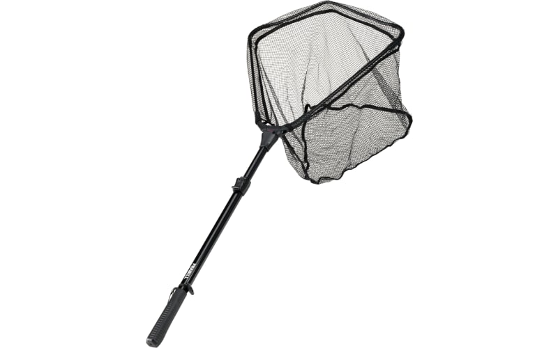 best folding fishing net belt KastKing Pontus Landing with Built-in Length Scale It features a quick drying stealth black polyester net with lightweight orange aluminum construction and handle Alpine Angler Folding Rubber Backpacker