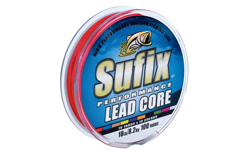 lead core braided fishing line Reaction Tackle Trolling - Color Changing Metered Line for Trolling, Fast Sinking Depth Control for Walleye Trout and Salmon This product can expose you to Lead Sufix Performance Lead Core Fishing
