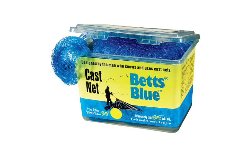 Betts Betts Old Salt Cast Net 3/8 Mesh 1lb Lead per FT Boxed