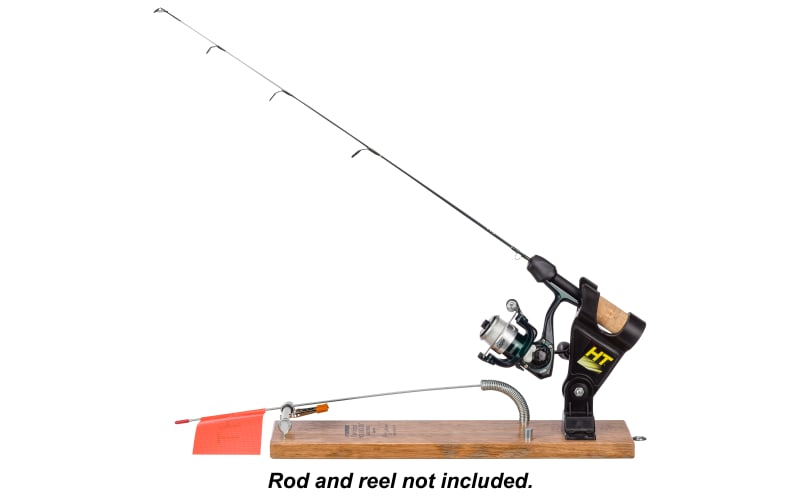 HT Enterprises Medium Action Neon Ice Extreme Ice Fishing Rod and Reel Combo