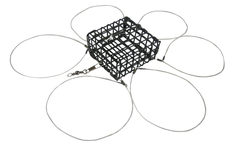 crab trap for fishing pole SIWRDTG 6-Loops Pole, Crab Snare for Dungeness, Rock & Blue Crabs (3 Crab Traps) Sporting Goods Danielson Crab Trap Crabjaw This collapsible crab trap offers a unique Promar 6-Loop Crab Snare |