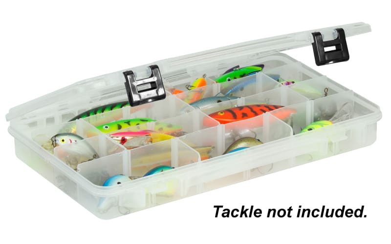 PLANO Prolatch Stowaway 3750 Clear Tackle Storage Boxes Cabelas Dividers  Fish