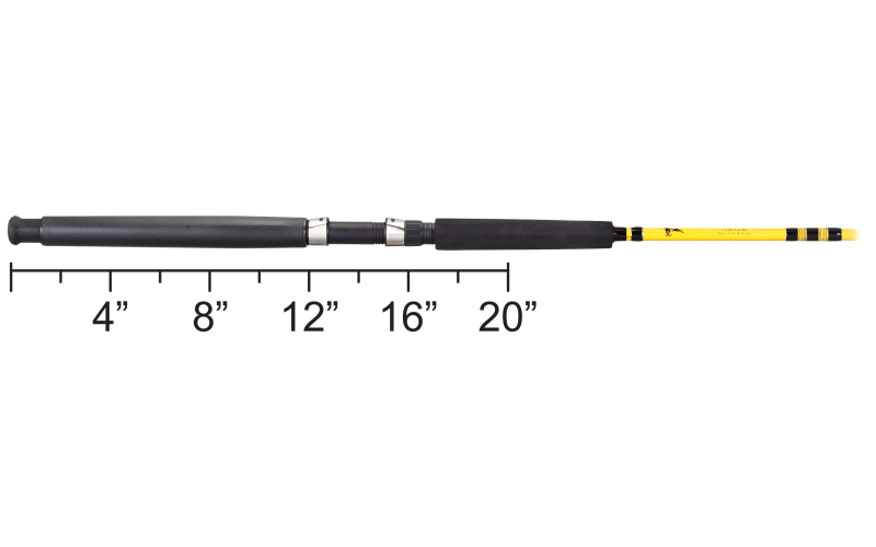Eagle Claw 2pc 8'6 inch Medium-Heavy Starfire Troll Rod