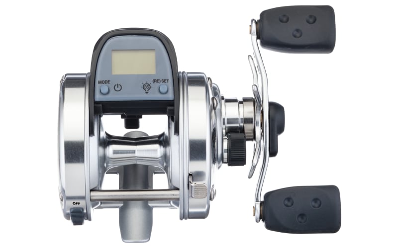 Abu Garcia Ambassadeur S-Digital Linecounter Reel - Stainless Steel - 5500 Boxed