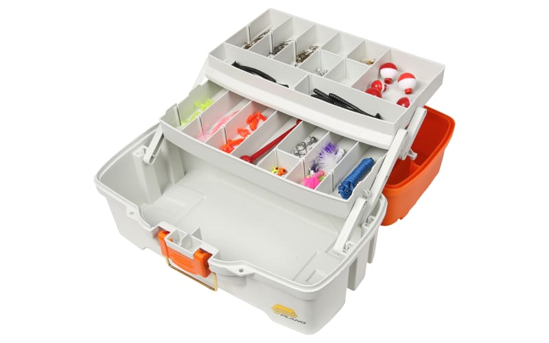 Plano Let's Fish Tackle Box - 150 Pieces - 2 Tray Tackle KIT - NEW