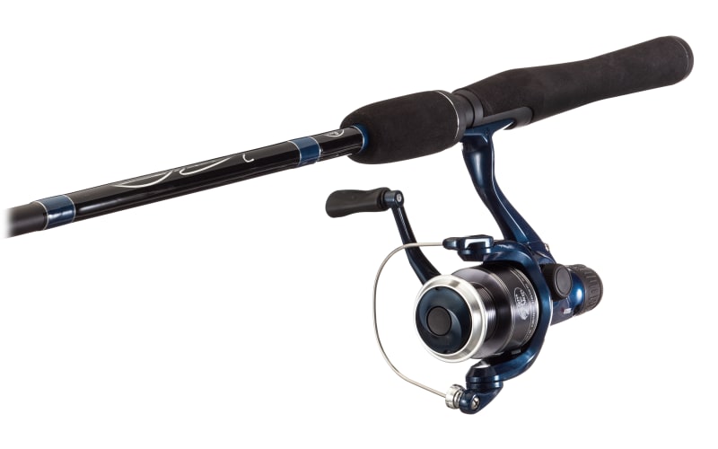 Bass Pro Shops Stampede Rear Drag Reel and Rod Spinning Combo - SP4070MHR-2