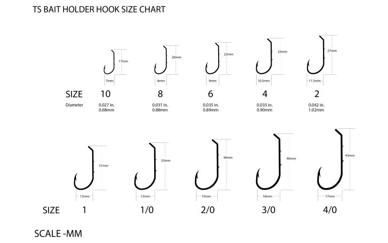 Bait holder hooks deals