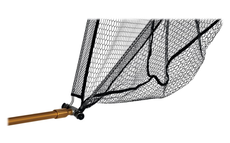 Bass Pro Shops Gold Series Folding Landing Net - 24' Handle
