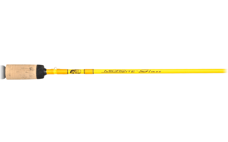 Bass Pro Shops Micro Lite Glass Casting Rod - Yellow