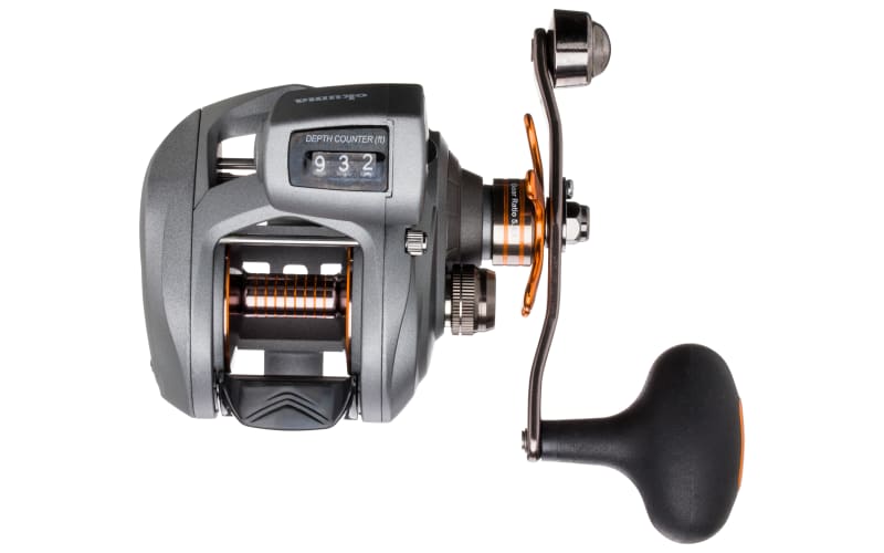 bass pro shop okuma coldwater reels Okuma Cold Water Low-Profile Line Counter Reel