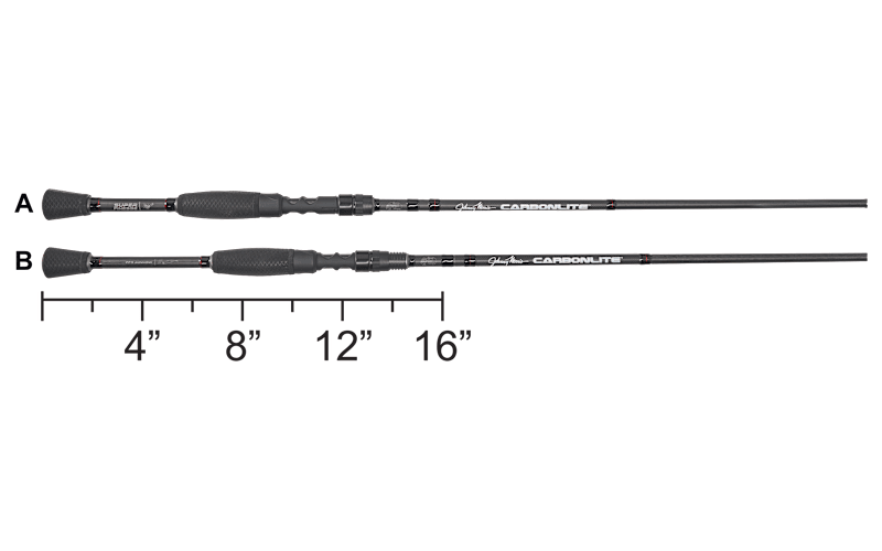 Bass Pro Shops Johnny Morris CarbonLite Technique Spinning Rod