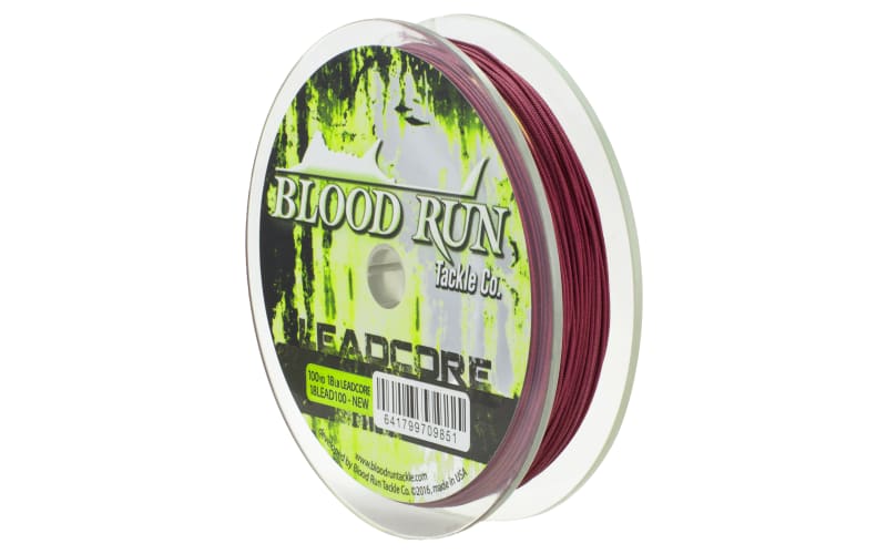 Blood Run Tackle Micro Leadcore Line
