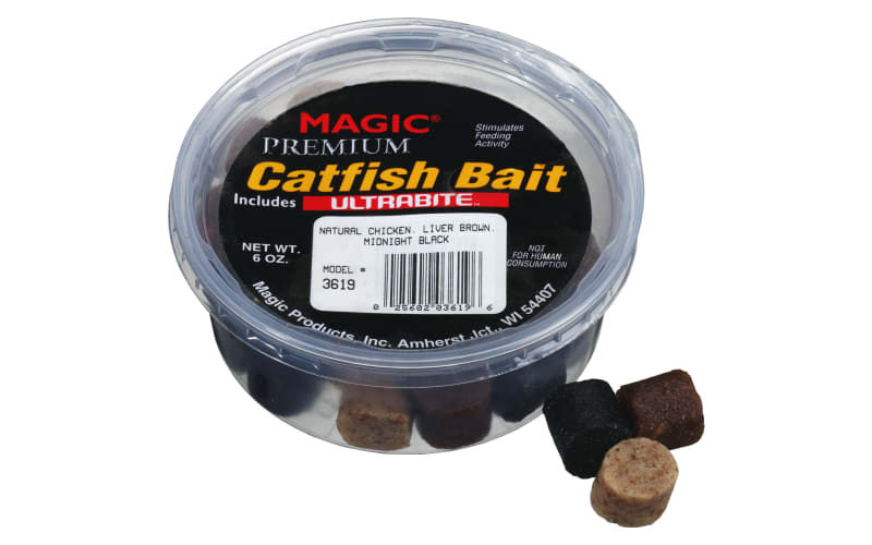 Magic Premium Catfish Bait with ULTRABITE Mack's Prairie Wings