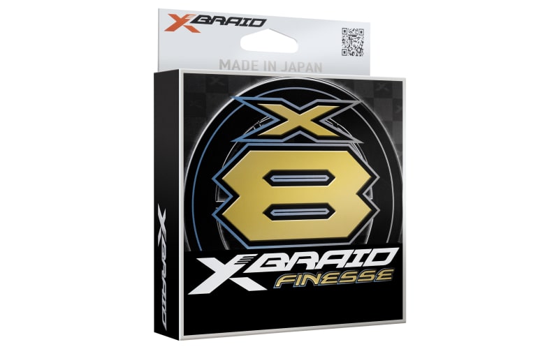 8x braided fishing line Beyond Braid - Blackout NO FADE Braid grade 300 Reaction Tackle X8 Braided Fishing