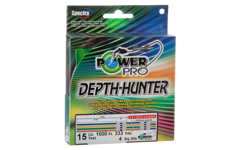 シマノ　POWER PRO DEPTH HUNTER 65Lb 4500Ft PowerPro Depth Hunter Braided Fishing Line - TackleDirect