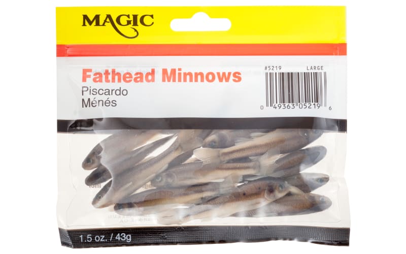 Magic Preserved Fathead Minnow 1.5oz Large Chartruese