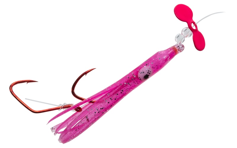 duster fishing lure Red/White - Kingfish - 3