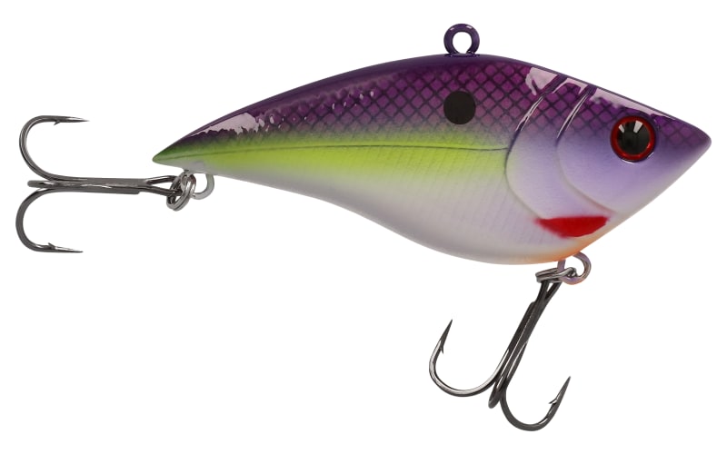 Bass Pro Shops XPS Rattle Shad - Purple Haze- 2-3/4"