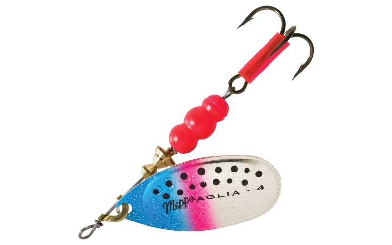 Mepps Plain Aglia Spinner Rainbow Trout 1/2 oz