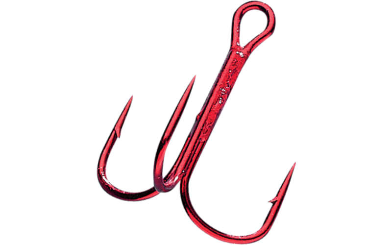Mustad® Extra Strong Round Bend Treble Hook 25 Pack Bass Pro